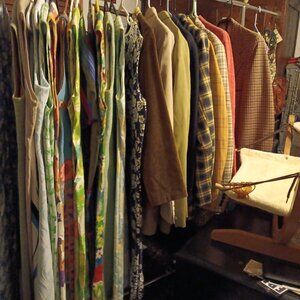 Vintage 60s 70s dresses and sports coats